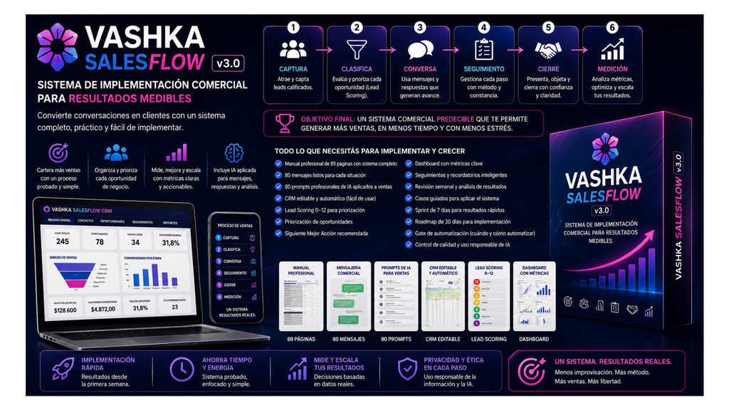 VASHKA SalesFlow™ v3.0