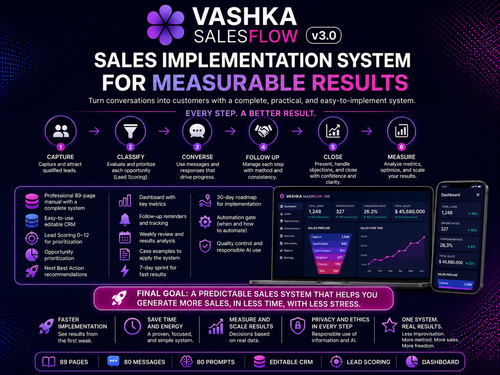 VASHKA SalesFlow™ v3.0
